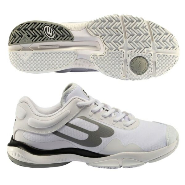 CHAUSSURES BULLPADEL FLOW HYBRID BLANC – Image 3