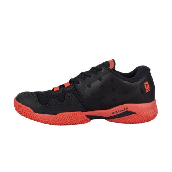 CHAUSSURES BULLPADEL HACK HYBRID NOIR ET ROUGE – Image 3