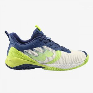 CHAUSSURES BULLPADEL VERTEX GRIP BLANC ET BLEU