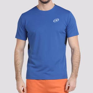 T-SHIRT BULLPADEL LOCHA BLEU