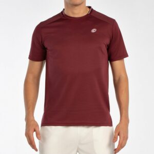 T-SHIRT BULLPADEL ACRUX BORDEAUX